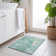 Machine Washable Indoor/Outdoor Claudian ACN1234 Emerald Rug