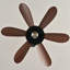 Ventilateur de plafond 20 "à douille de ferme avec ensembles d'éclairage et télécommande