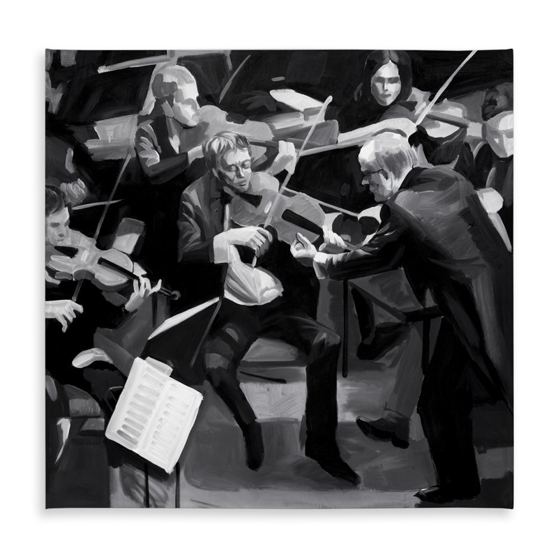 Symphony Orchestra Tablecloth | Contemporary Man Cave Decor
