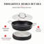 Alva Maestro Ceramic Nonstick Sauté Pan with Lid, 3.5-Qt.