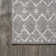 Kateshia Moroccan HYPE Boho Vintage Diamond Gray/Ivory Rug