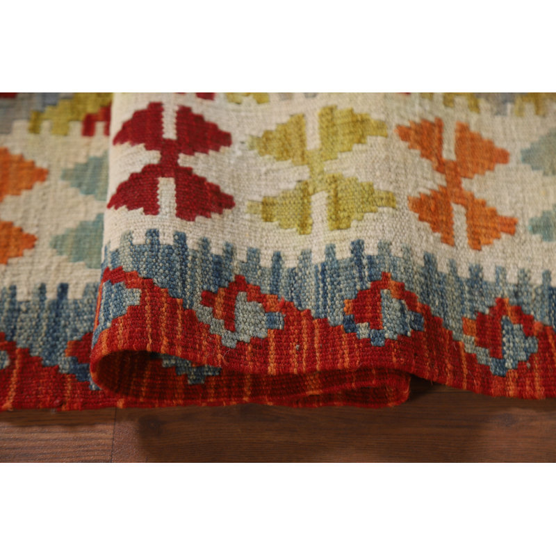 Tapis géométrique Kilim