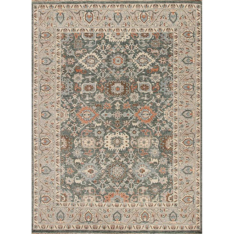 Tapis rectangulaire en laine Shangri-la, Rectangle 8' x 10'