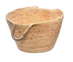 Dearl Natural Bamboo Basket Dia 16.5"