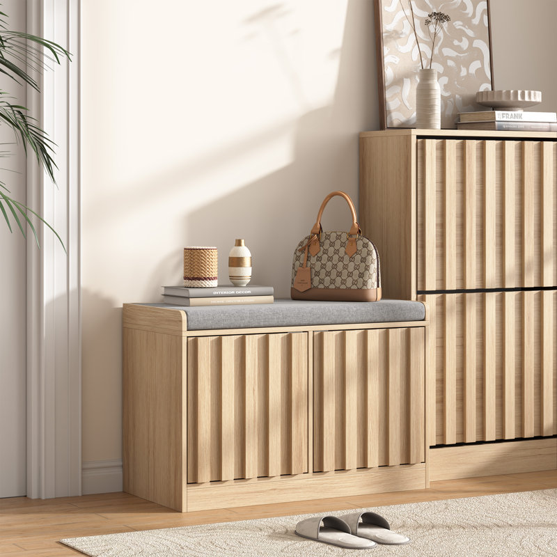 5 Pair Shoe Storage Bench