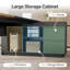 Bureau de direction en L 78,7 po avec armoire Starage-1883382252