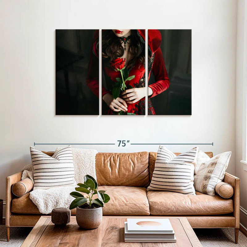 Kelan Lady Vampire, 36" H x 57" W