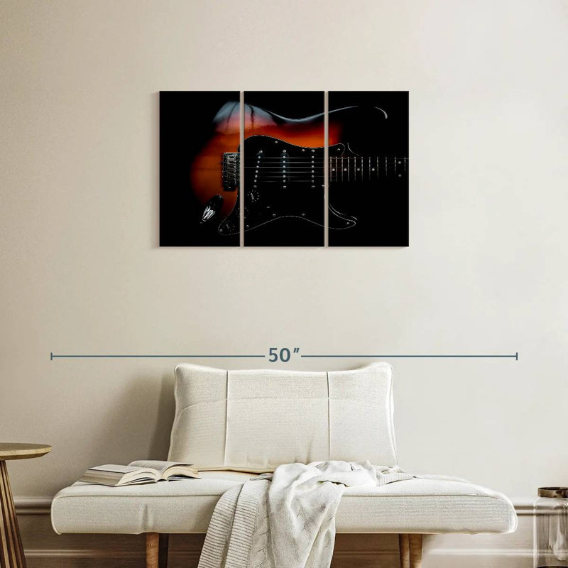 Abarca Elegant Electric Guitar, 20" H x 33" W