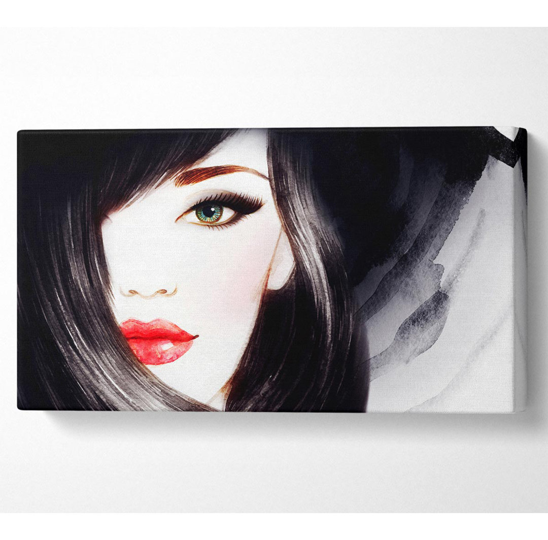 Annelizabeth Classical Beauty 1 - Panorama-Kunstdrucke auf Leinwand mit Wrapped Canvas