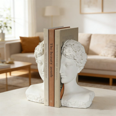 Serre-livres en sculpture sculpturale
