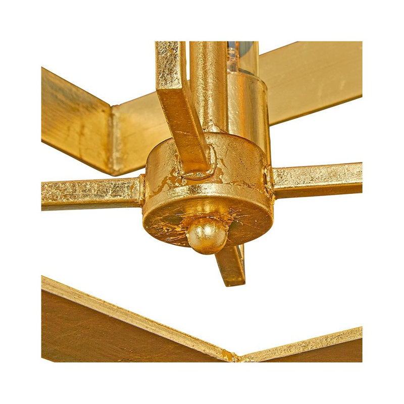 Manhattan 4 - Light Candle Style Geometric Chandelier