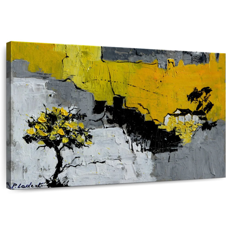 Abstrait arbre Elysian Avery, H 24 po x l 36 po