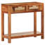 Farthing 86cm Solid Wood Console Table