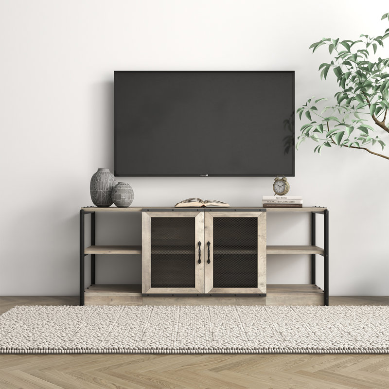 Denetria Entertainment Center for TVs up to 32" and 40", Gray/Black
