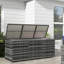 Boîte de rangement d'extérieur de 175 gallons avec doublure intérieure Outsunny-122285334
