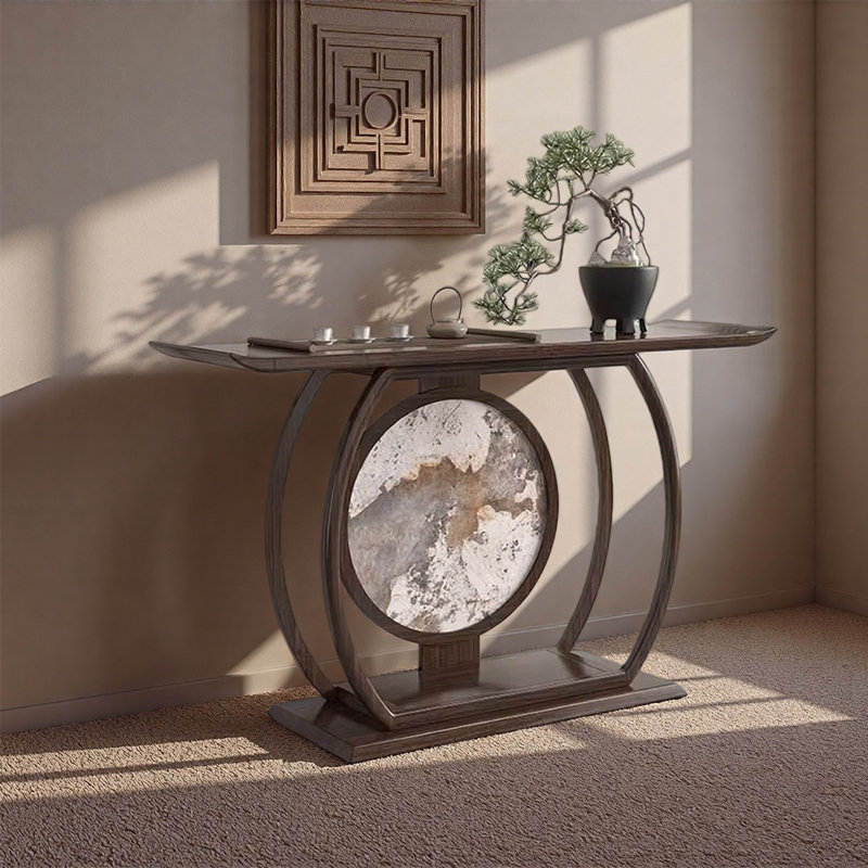 Table d'entrée Zen Style, H 33,46 po x l 53,15 po x P 15,75 po