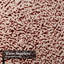 Rideau de douche rose à motif abstrait quartz rose brillant avec 12 crochets-1874010501