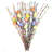 Shitailu Artificial Easter Spray Vine With Pastel Easter Eggs And Berries- Decorative Spring Floral Stems-Easter Egg Twig Branches For Floral Arrangement-Centerpiece Wreath Decoration (26 Pcs)