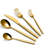 Superior Gold Stainless Steel Flatware Set - 2-Pack 30-Piece Modern Cutlery Set - Durable Silverware for Kitchen & Dining - Includes Tableware Utensils - System Default
