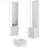 Simple Stylish Dressing Mirror Cabinet, Full Body Mirror Cabinet, Extra Large Mirror, Multi Layer High Capacity Storage, Use Alone or In Conjunction With Vanity -255170315