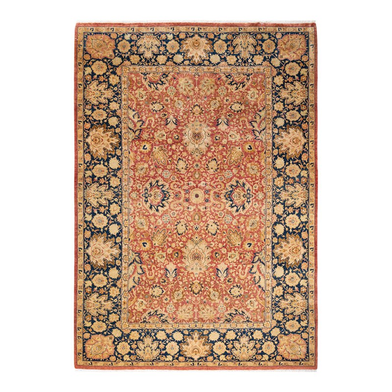 Classic One-of-a-Kind 6' 3" X 8' 10" Hand Knotted Area Rug
