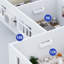 Mini système de chauffage à deux zones à deux zones de chauffage à courant alternatif 18 000 BTU 9 000 12 000 BTU Compatible WiFi sans conduit