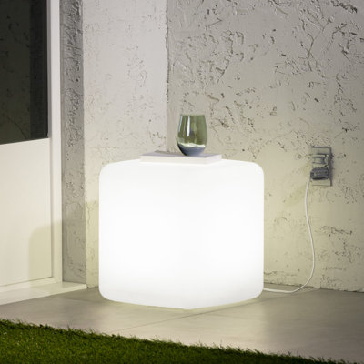 Dalya Glowing Plastic Side Table by South Shore