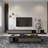 TV Stand For Tvs Up To 85'', Living Room Cabinet Set Includes Extendable TV Stand And Coffe Table With Storage Drawers