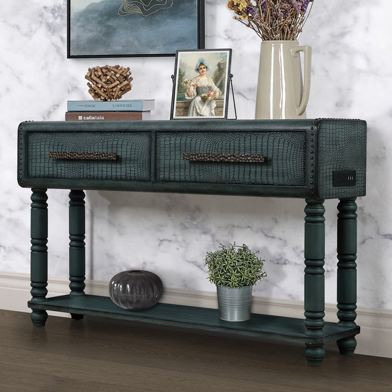 Console Dwyatt, Vert antique