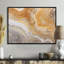 Décoration murale subtile écoulement gris agate beige - marbre-912022823-912022817