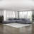 Brinsley 135" Modern Modular Sectional with Corduroy Fabric, Adjustable Backrest & 6 Pillows-1152397919