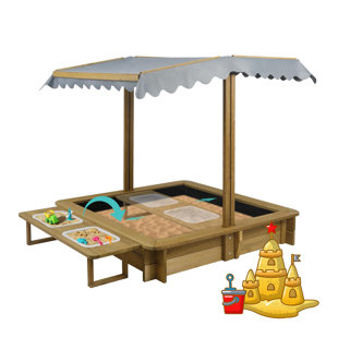 Outdoor Kids Sandbox with Lid