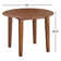 Framlingham Extendable Round Solid Wood Dining Table