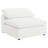 Keyes 6-Piece Boucle Modular Sectional with 2 Corner Seats, 3 Armless Seats and Ottoman, Ivory-613924987