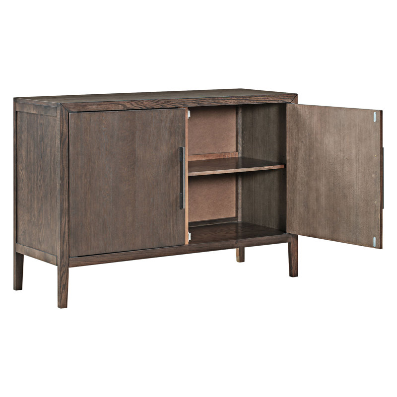 Buffet en bois avec 2 portes, Espresso