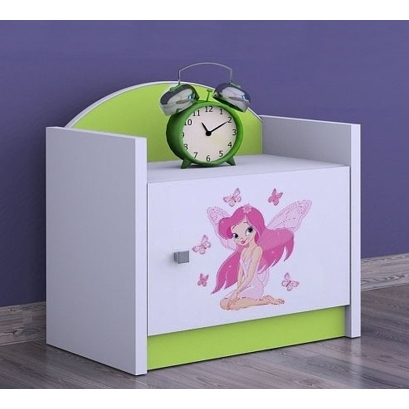 Huggard Nightstand, Green
