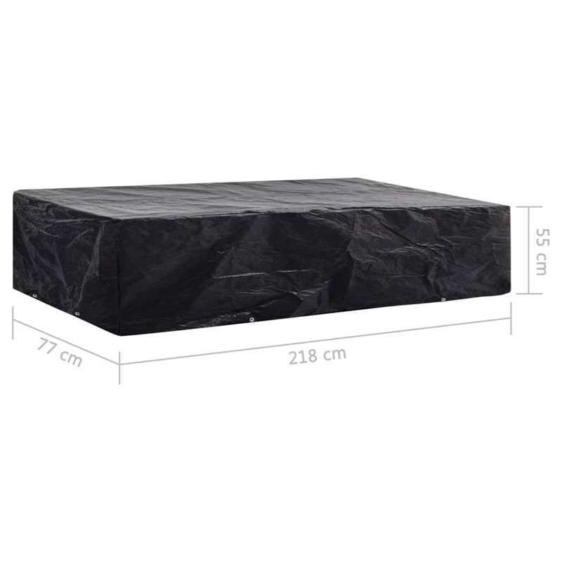 Outdoor Patio Chaise Lounge Cover