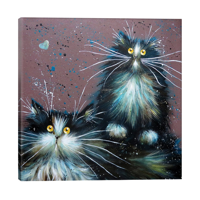 Bess And Boots - Wrapped Canvas Painting, 45.72 cm H x 45.72 cm W x 3.175 cm D