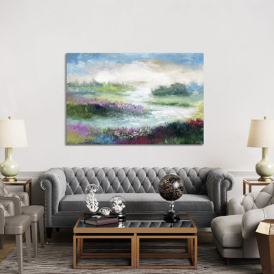 " Pastoral Meadow " Watercolor Print