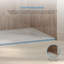 Receveur de douche rectangulaire extra-plat Lenora 122 cm x 81 cm avec bonde latérale dissimulée, blanc uni-135101907