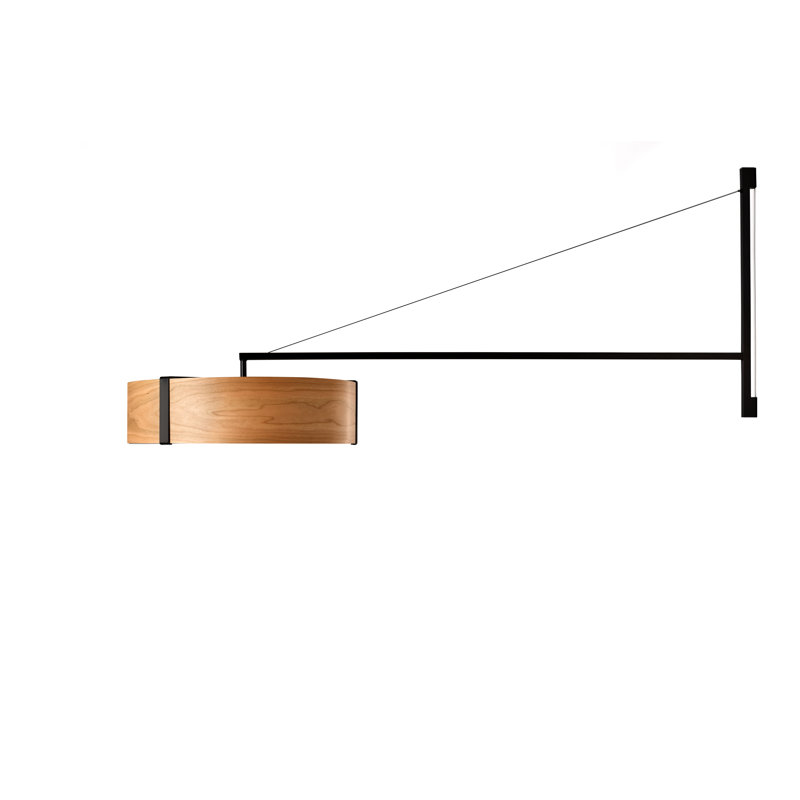 Thesis 1 - Light LED Swing Arm, Ivory White, 3000K, Matte Black