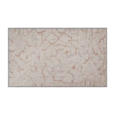 Tapis gris lavable à la machine