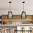 Handwoven Rattan Cone-shaped Tapered Bamboo Pendant Light-2097240355