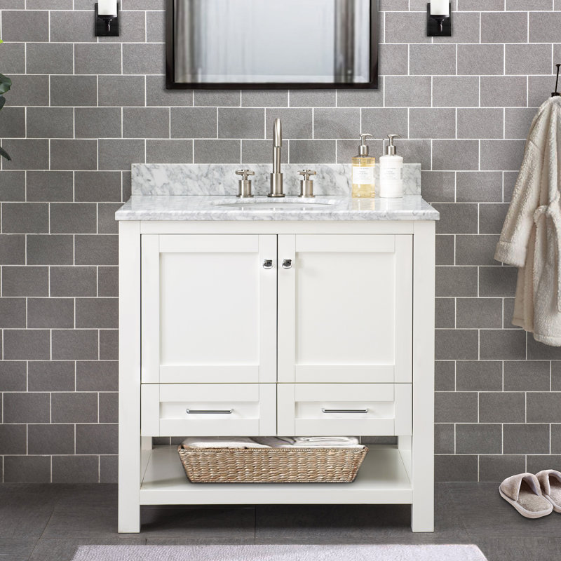 Meuble-lavabo simple 36 po Kristine