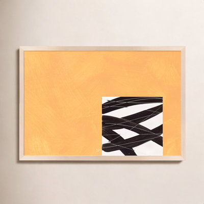 Composition With Yellow 2 by Robert Kamnatnik