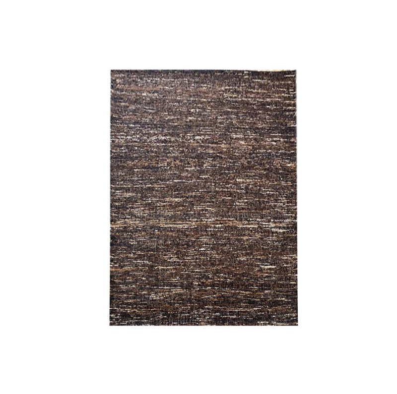 Rectangle Hand Woven Wool Area Rug