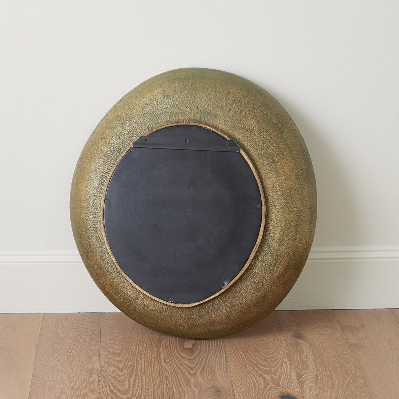 Framed Wall Mirror, 25" x 27"