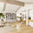 Living Room Set With 2 Display Cabinets