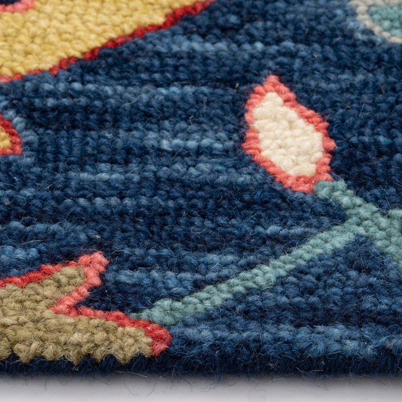 Martellish Hand Tufted Wool Oriental Indoor Rug, Rectangle 10' x 14'