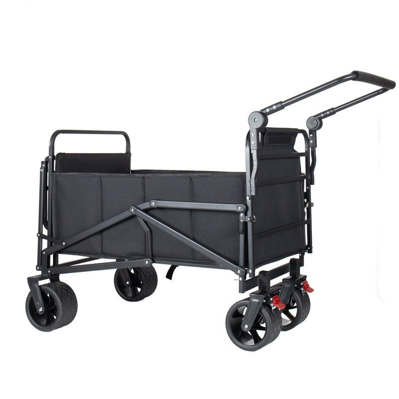 2-in-1 Multifunctional Folding Wagon Carts